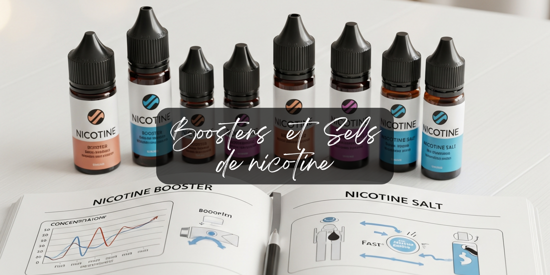 Comprenez Tout sur les Boosters et Sels de Nicotine Facilement ! - Cosy Vape