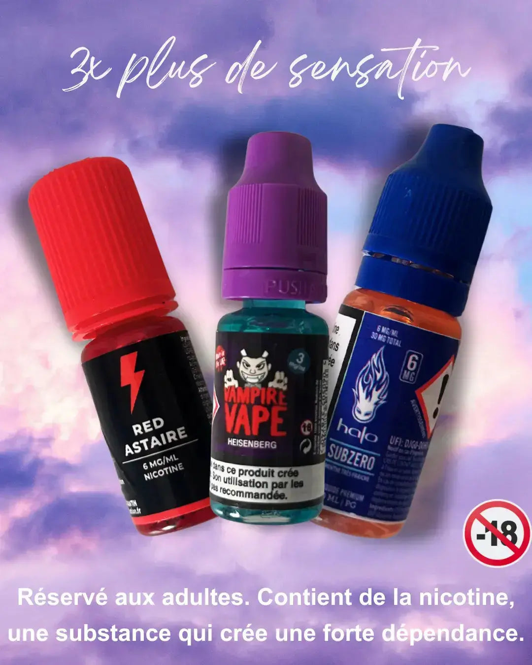 3x plus de sensation - Cosy Vape