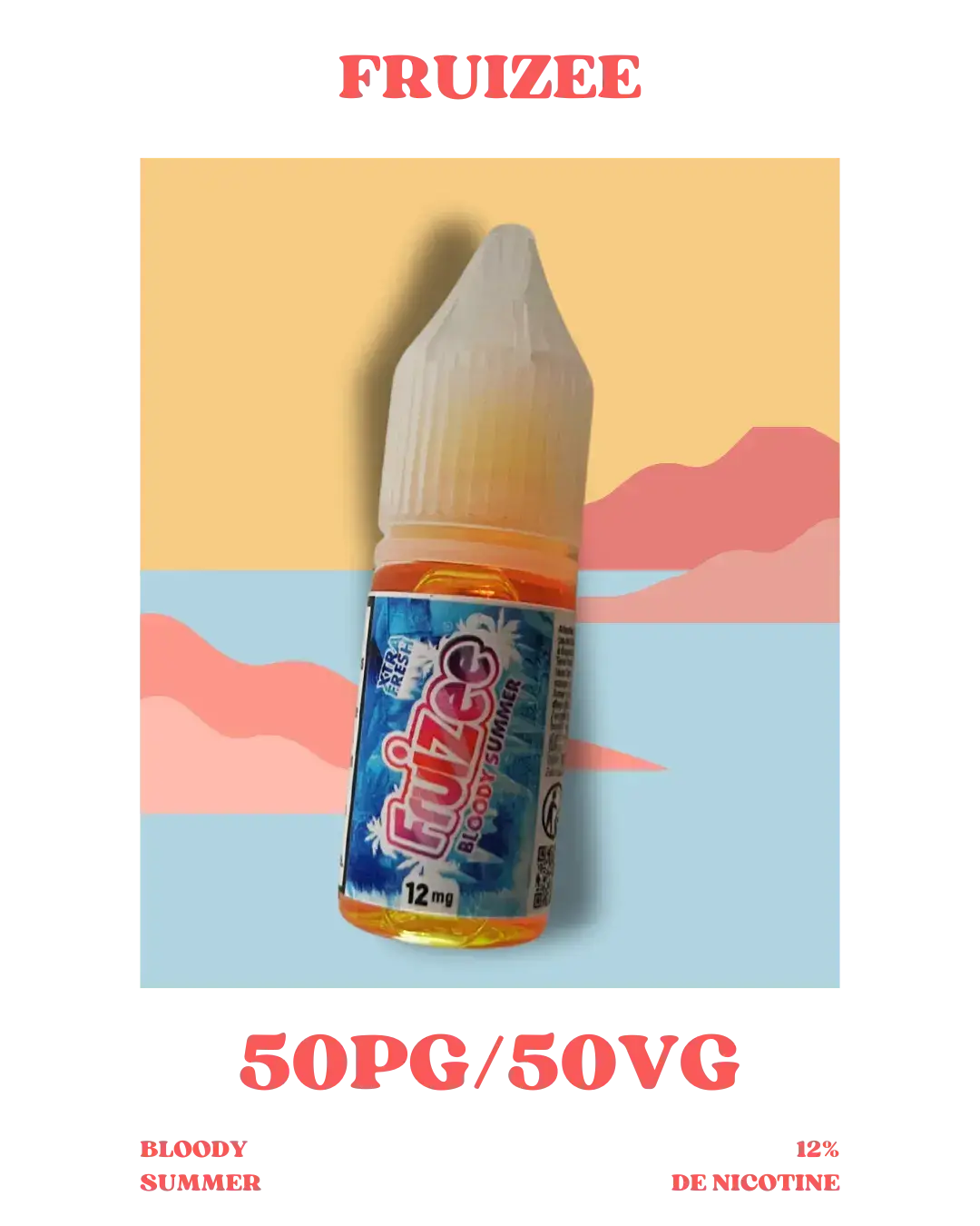 Bloody Summer Fruizee en format 10ml - Cosy Vape