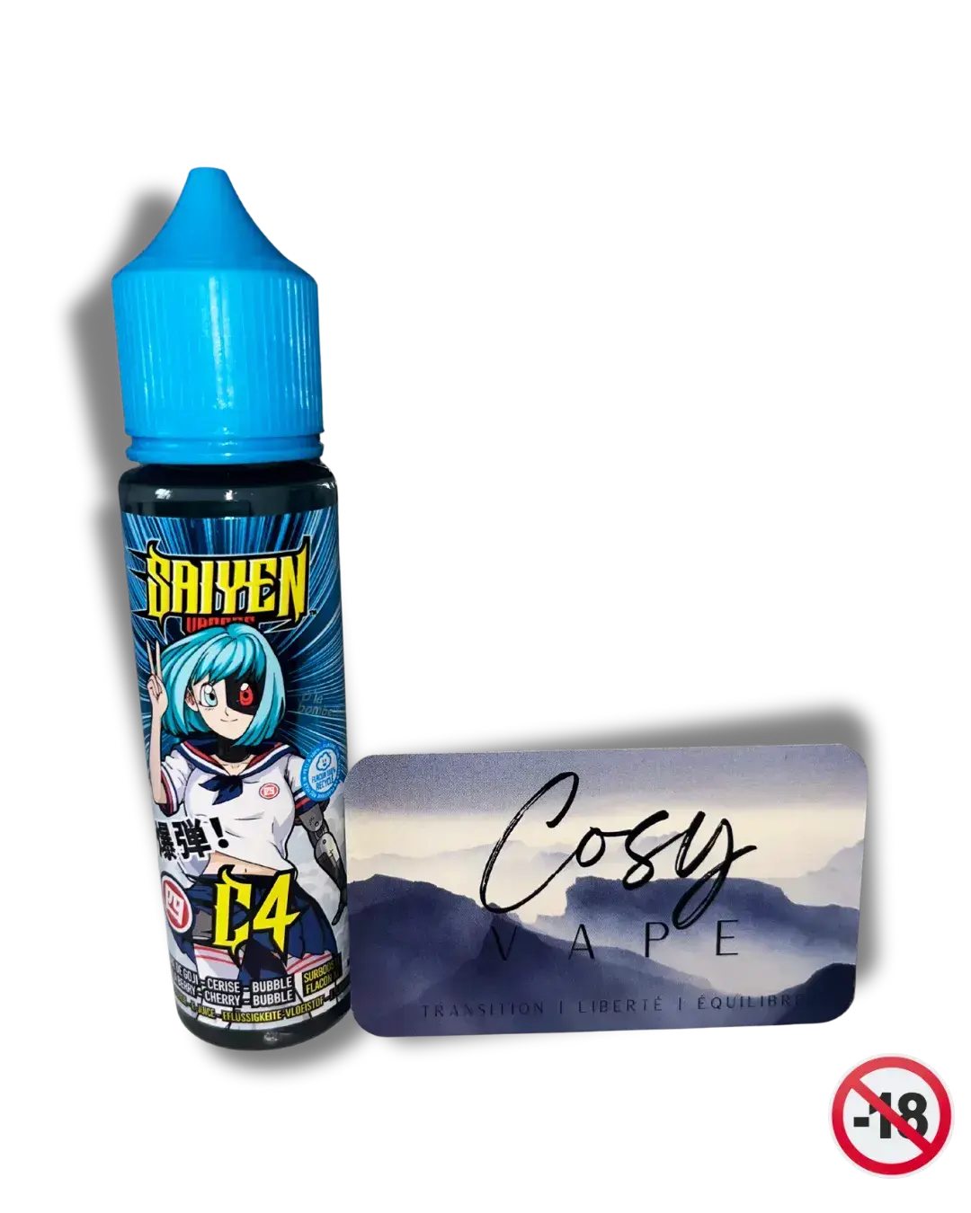 C4 Saiyen Vapors en format 50ml - Cosy Vape