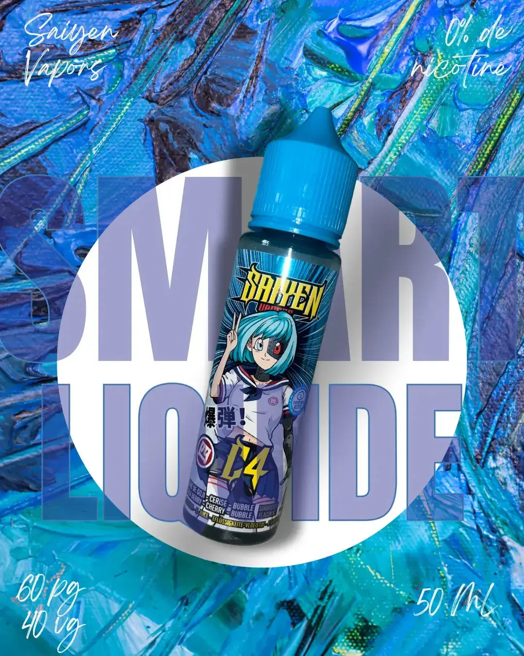 C4 Saiyen Vapors en format 50ml - Cosy Vape
