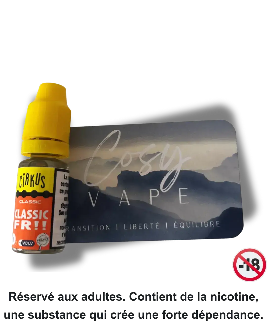 Classic FR Cirkus (VDLV) en format 10ml - Cosy Vape