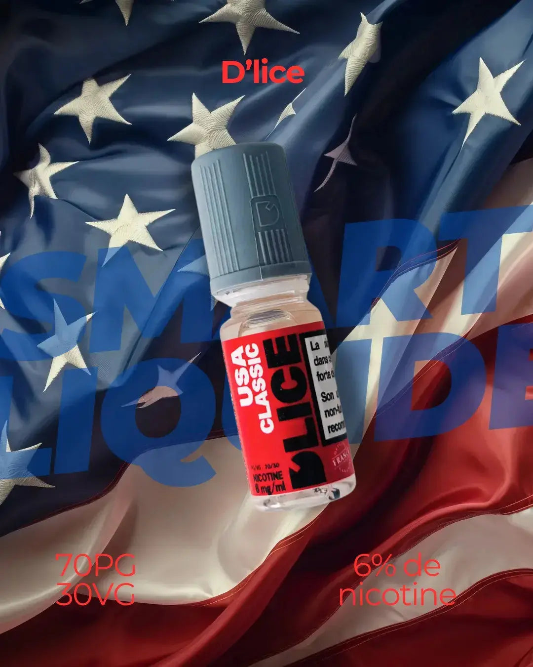 D'lice USA CLASSIC 10 ml - Cosy Vape