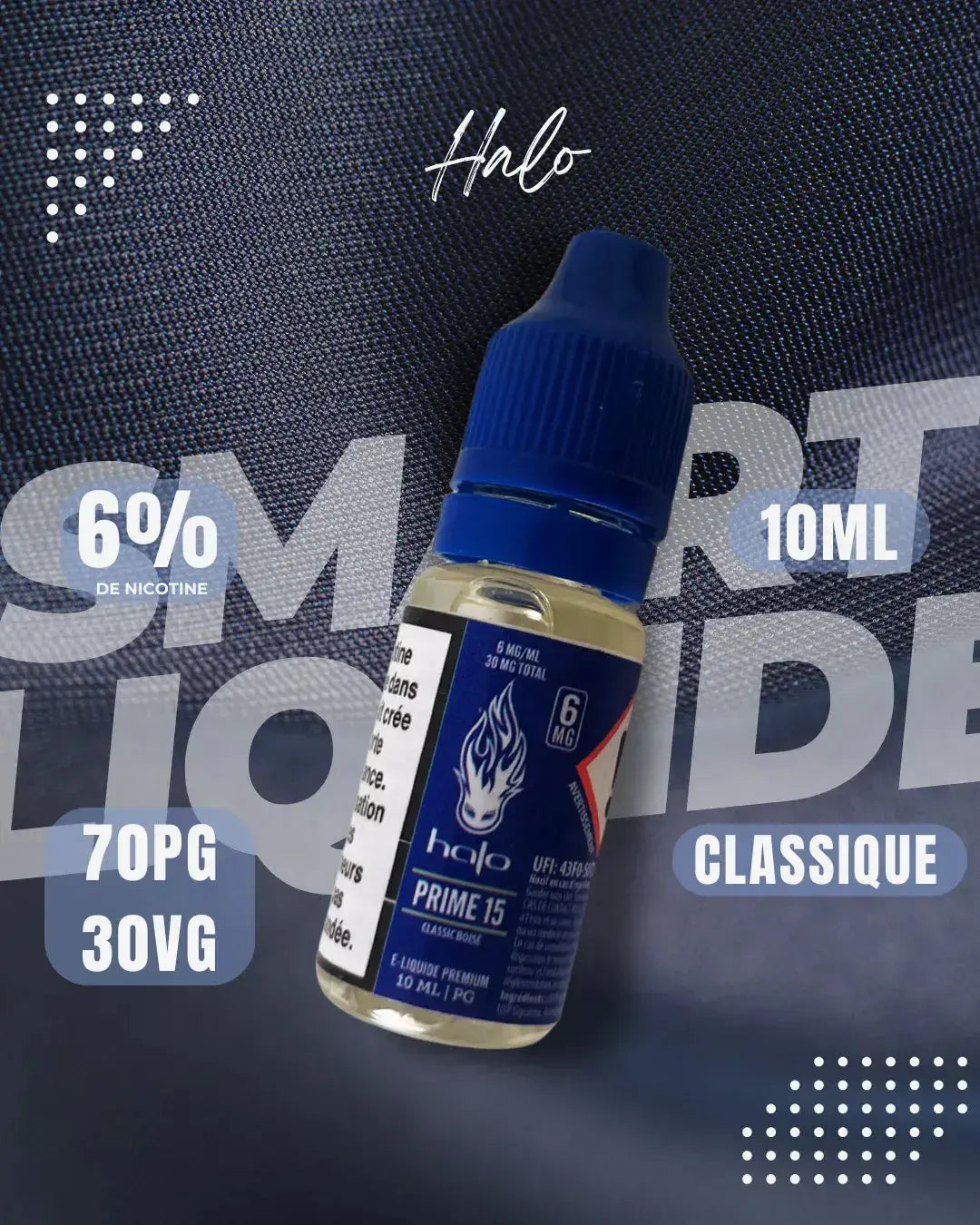 E-Liquide Halo - Prime 15, 10ml - Cosy Vape