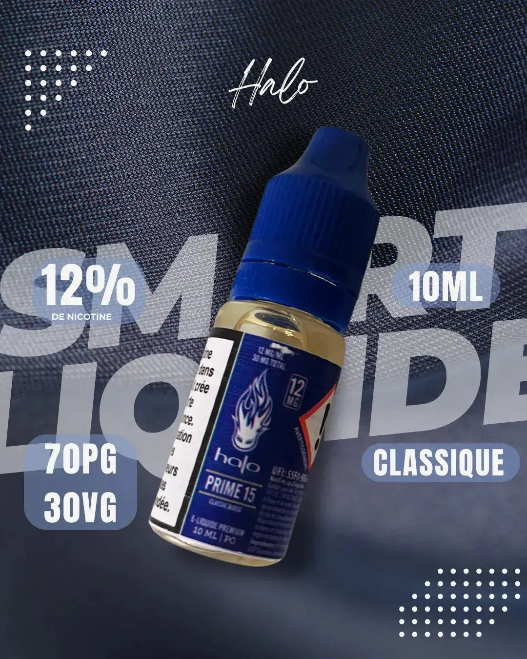 E-Liquide Halo - Prime 15, 10ml - Cosy Vape