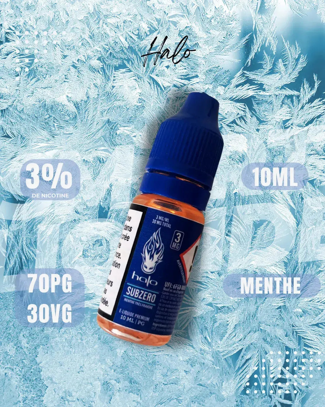 Halo - Subzero 10ml - Cosy Vape