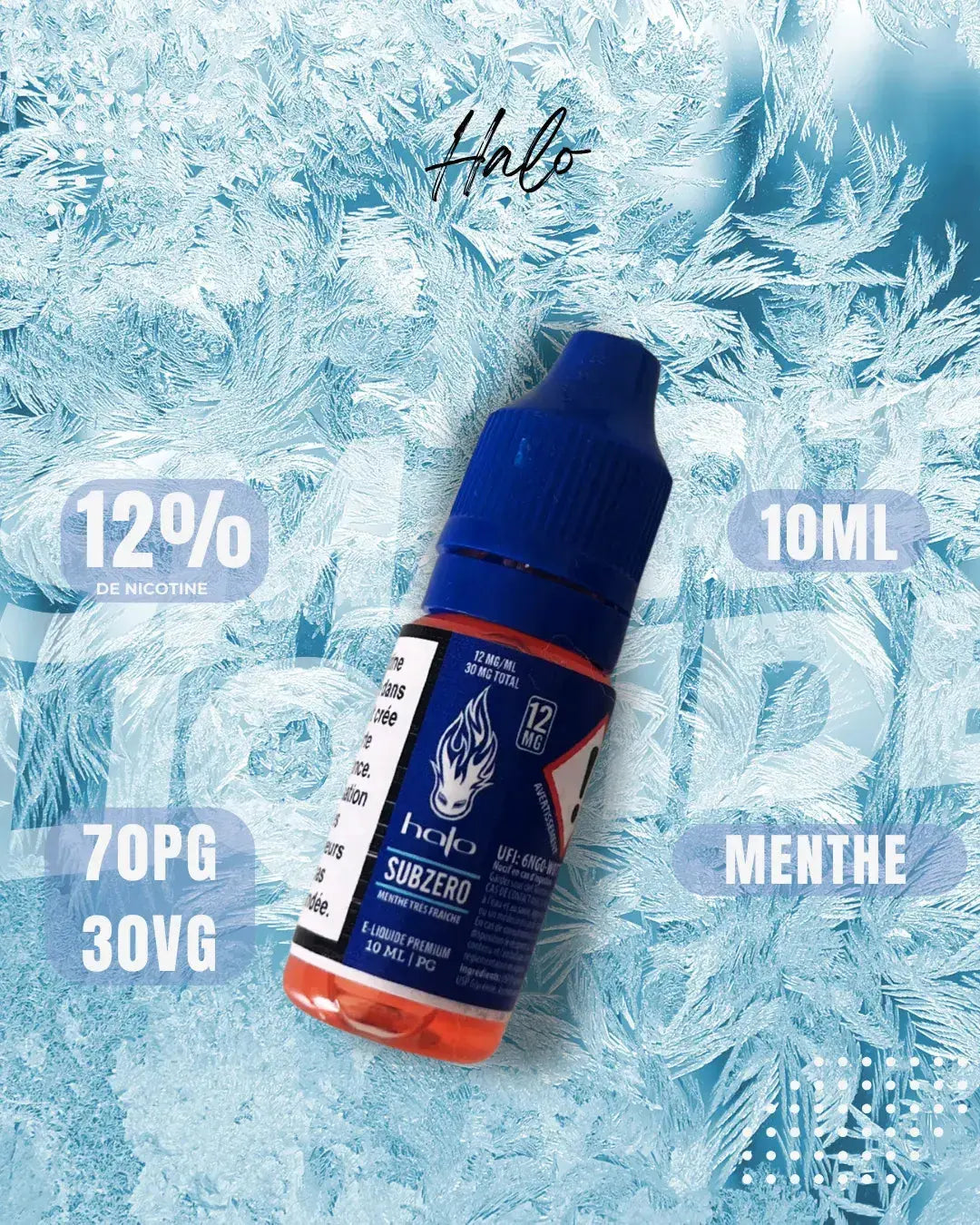Halo - Subzero 10ml - Cosy Vape