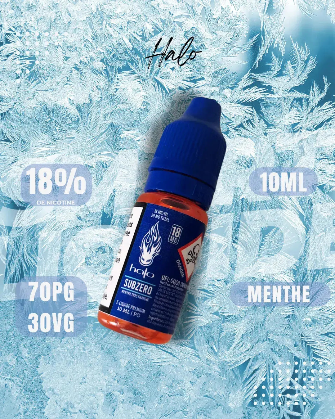 Halo - Subzero 10ml - Cosy Vape
