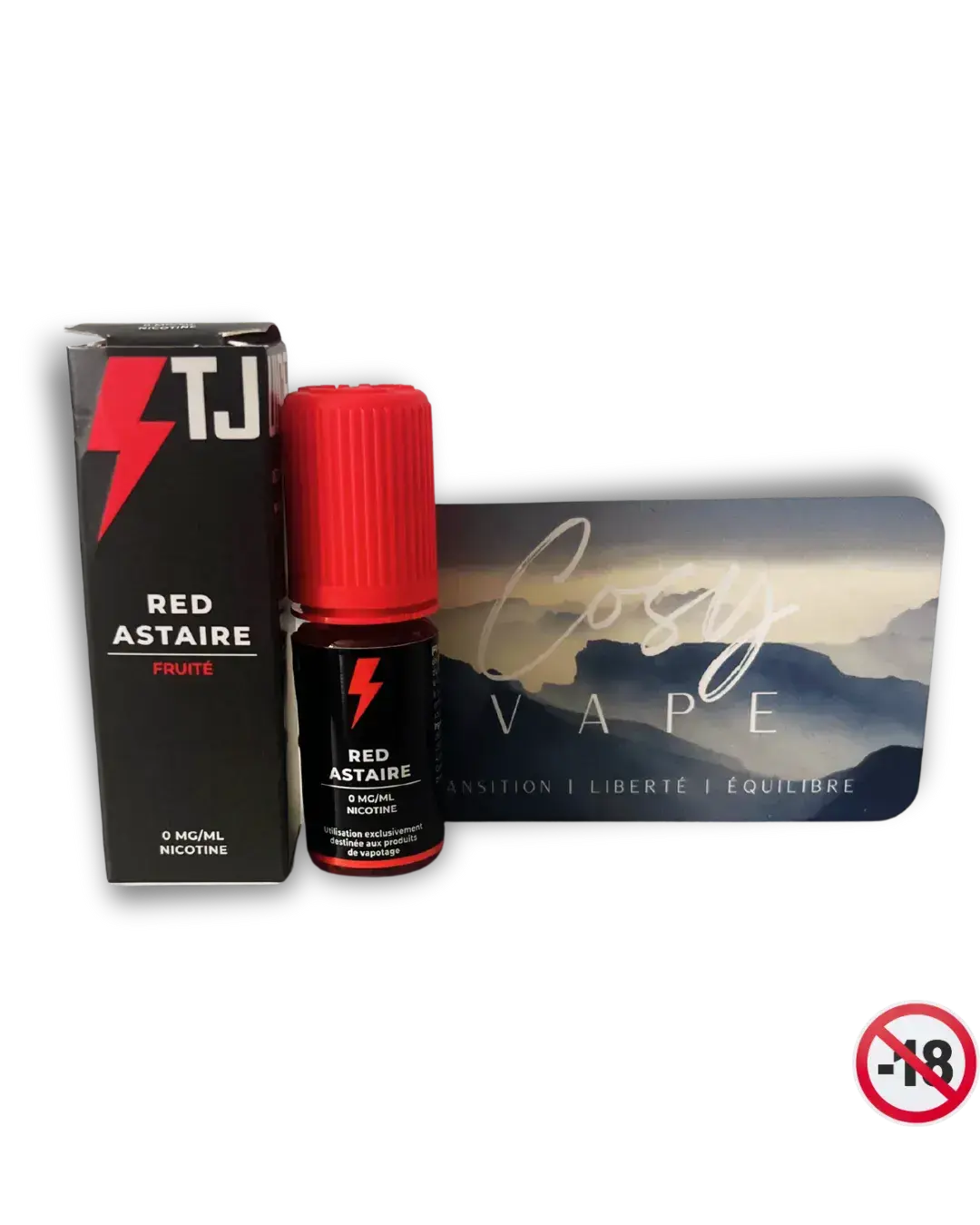 Red Astaire de T-Juice en format 10ml - Cosy Vape