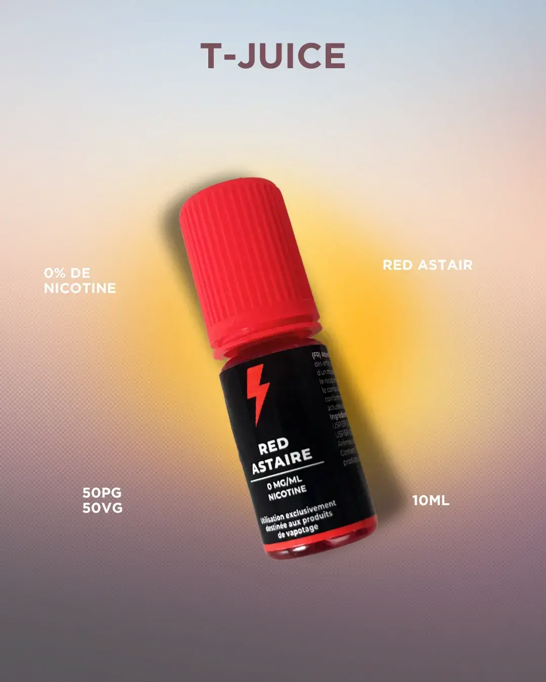 Red Astaire de T-Juice en format 10ml - Cosy Vape