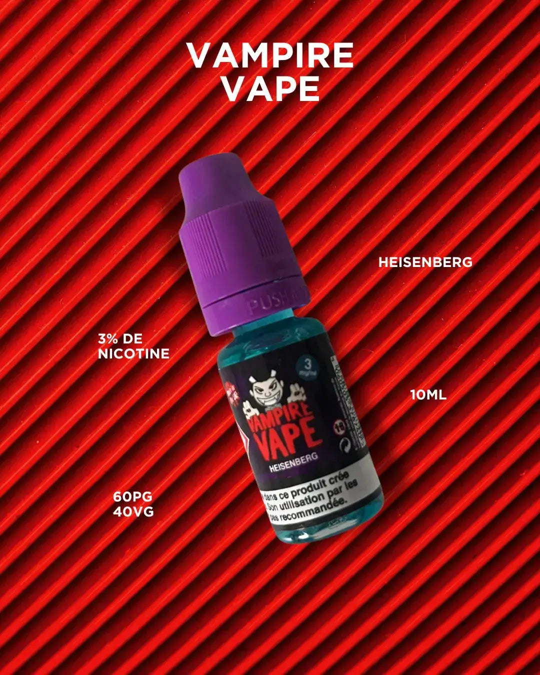 Vampire Vape - Heisenberg en format 10ml - Cosy Vape