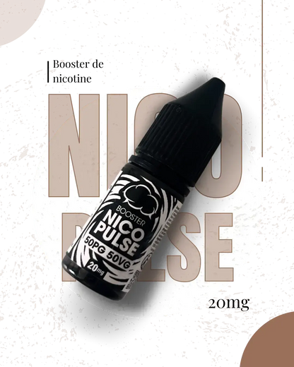 Booster Nico Pulse 50/50 Eliquid France en format 10ml - Cosy Vape