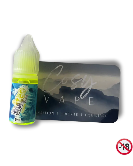 Citron Cassis Fruizee en format 10ml - Cosy Vape