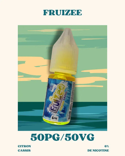 Citron Cassis Fruizee en format 10ml - Cosy Vape