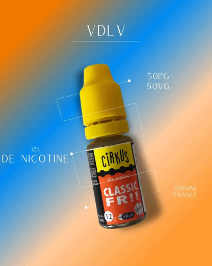 Classic FR Cirkus (VDLV) en format 10ml - Cosy Vape