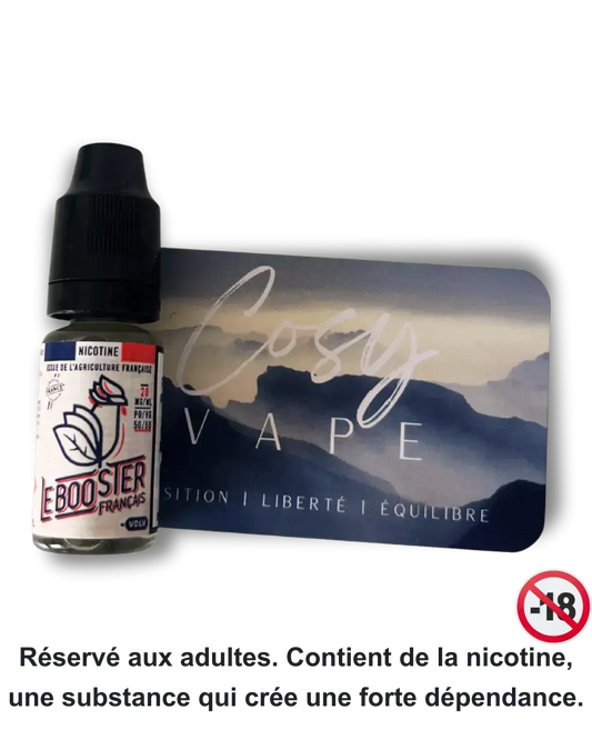 Le Booster Français VDLV en format 10ml - Cosy Vape