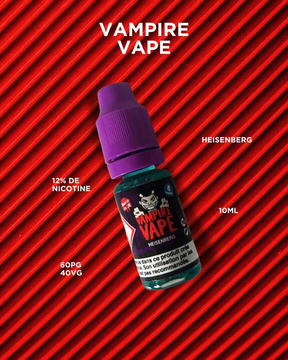 Vampire Vape - Heisenberg en format 10ml - Cosy Vape
